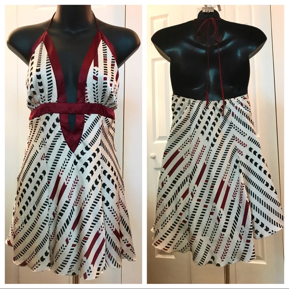 Keyhole Silky Halter Top